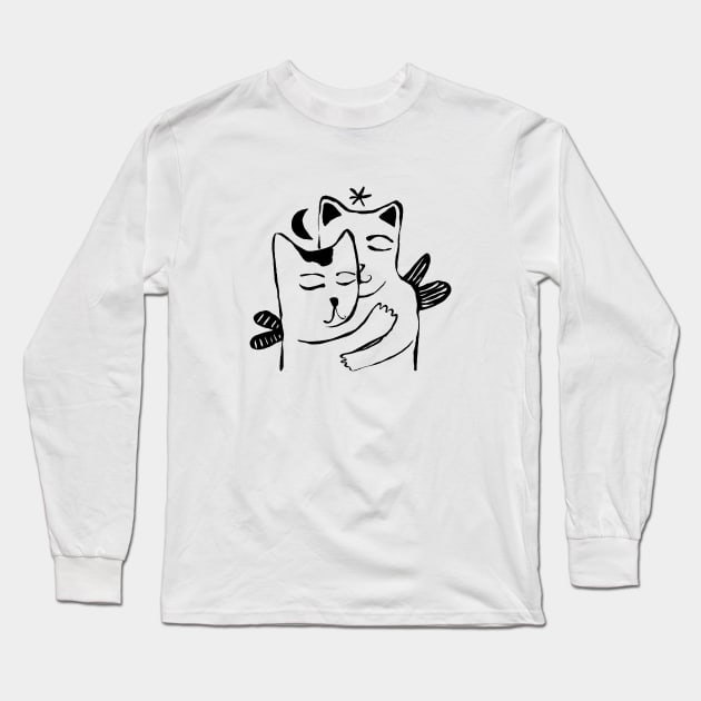 Catlove Long Sleeve T-Shirt by zsofiporkolab